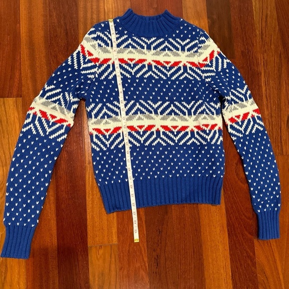 Abercrombie & Fitch Fair Isle Style Sweater Medium - Picture 3 of 4